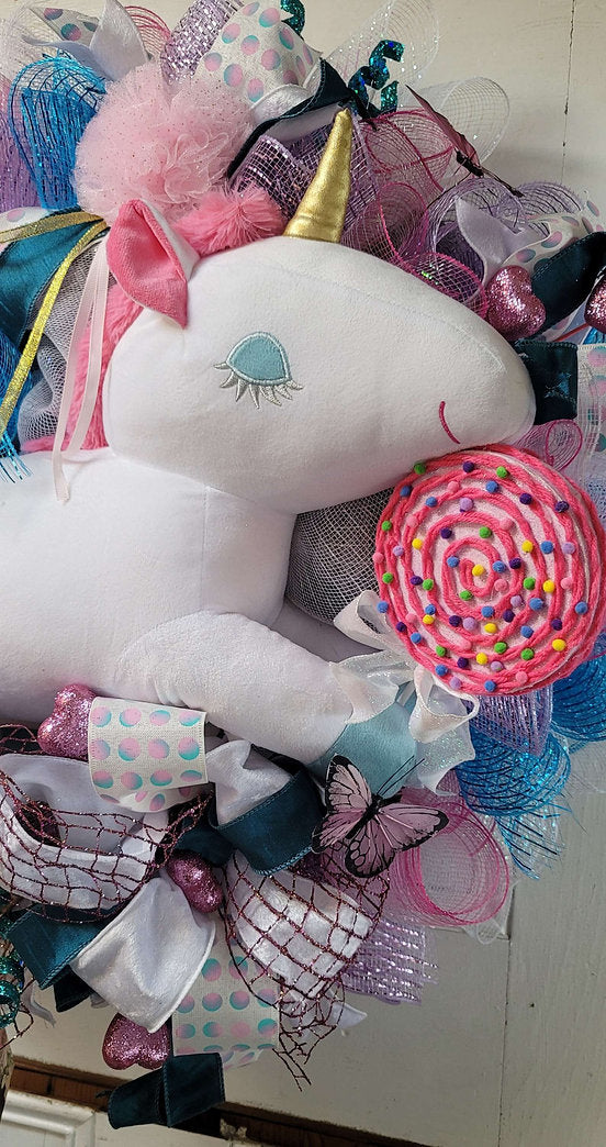 Unicorn Wreath
