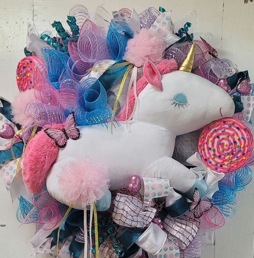 Unicorn Wreath